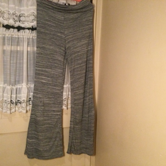 ⭐️ Joe Boxer Charcoal Grey wide Leg Sweats - Picture 2 of 12